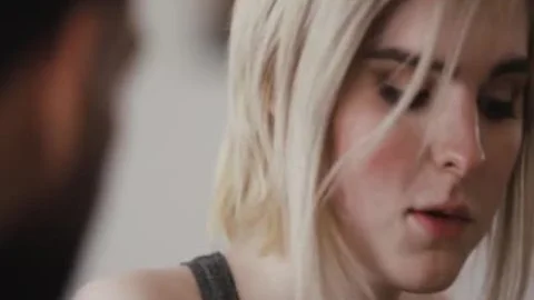 TS Ella Kissed And Gently Grabs The penis Of Her Ex-stepdad Ricky