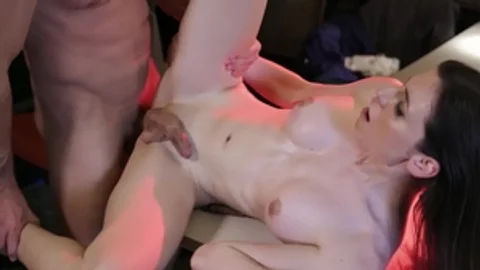 Transsensual - American tgirl Korra Del Rio rough blowjob cum