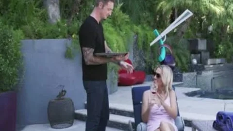 lascivious chap Enjoys slamming Transbabe Kayleigh Coxx fine arsehole