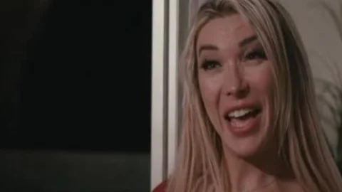 busty blonde Ts Superstar Aubrey Kate Bouncy butthole Ride