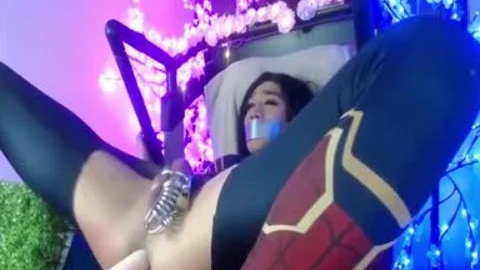 beautiful goo flow By asian ladyboy anal pounded On webcam Part 4