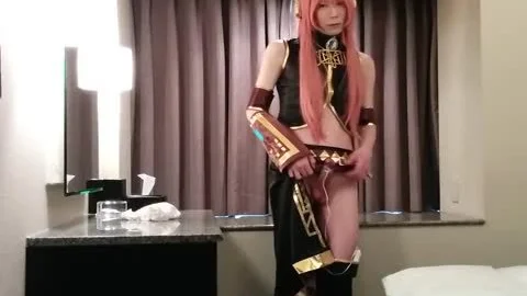 Cosplay Masturbation (Megurine Luka) Mikazuki 006
