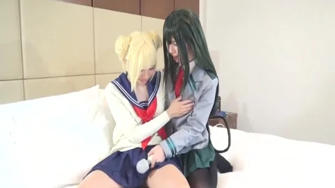 [PCL036] Toga And Tsuyu Cosplay Trap fuck