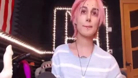 Femboy Whips Her cock Out And Shakes ass