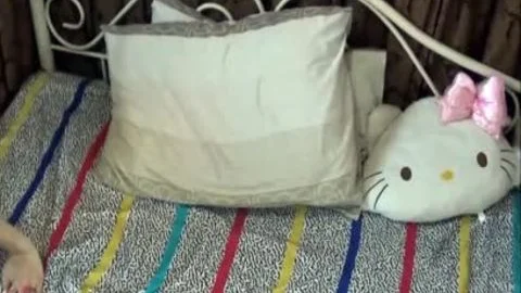 Filipina Masturbates In Her daybed Alone