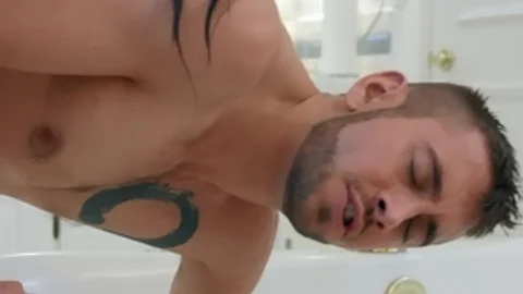 Trans Angels - Inked Jessy Dubai gets gagging outdoors