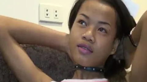 Thai ladyboy Fingers butthole For you