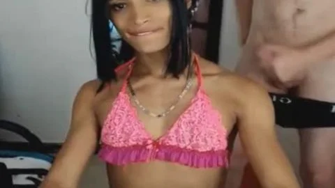 Two oriental ladyboy playgirl Love Show On cam