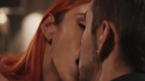 busty Redheaded Caucasian Tbabe Aspen Brooks nails Her chap Dante